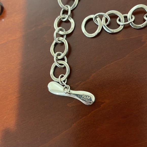 Gorgeous RLM Studio Sterling Silver Toggle Chain with Detachable Cross Pendant - Picture 8 of 11